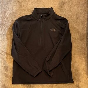 The North Face Black Half-Zip Fleece